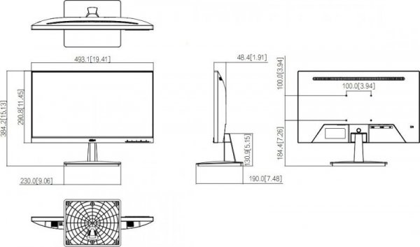Monitor 22&quot; Dahua LM22-L200N