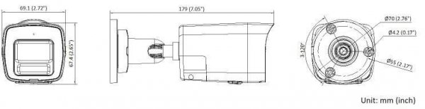 Kamera IP Hikvision DS-2CD1067G2H-LIUF/SL 4mm PL