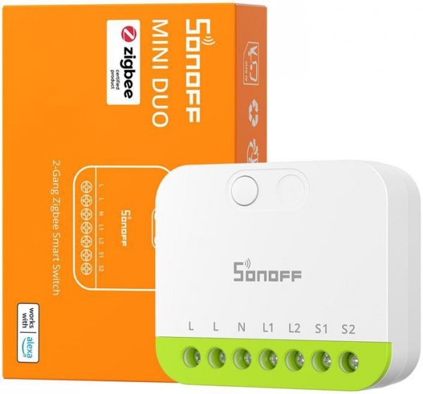 Przełącznik SONOFF MINI-ZB2GS Zigbee 3.0 2-kanał