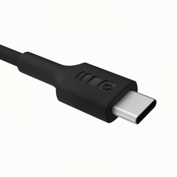 KABEL USB-C / USB-C Greencell PowerStream 200cm PD 100W czarny w oplocie