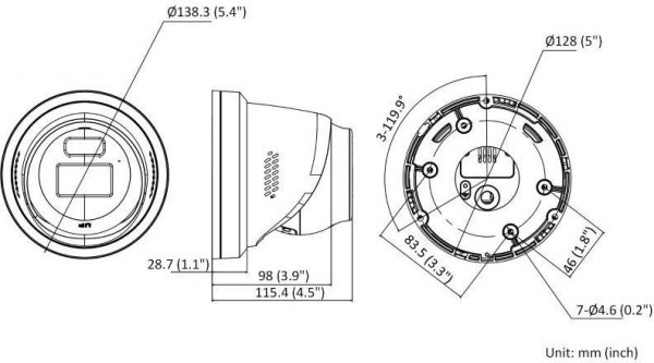 KAMERA IP HIKVISION DS-2CD2346G2H-IS2U/SL 2.8mm EF PL