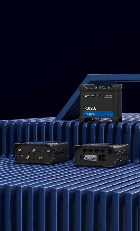 Teltonika RUT956 router przemysłowy 4G / LTE (RUT956200000)