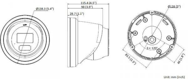 Kamera IP Hikvision DS-2CD2366G2H-IU 2.8mm EF BLACK PL