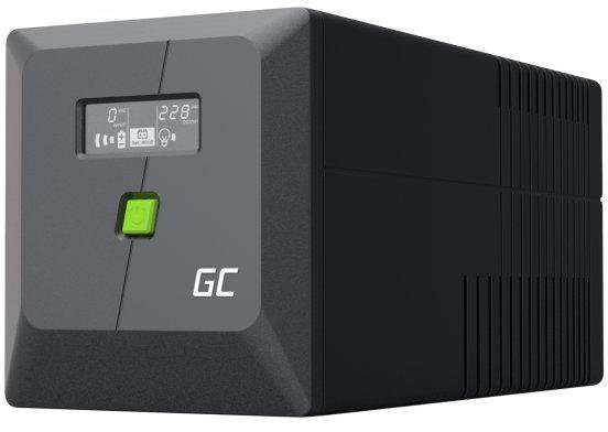 UPS ZASILACZ AWARYJNY Greencell PowerProof 750VA 480W LCD CZYSTA SINUSOIDA