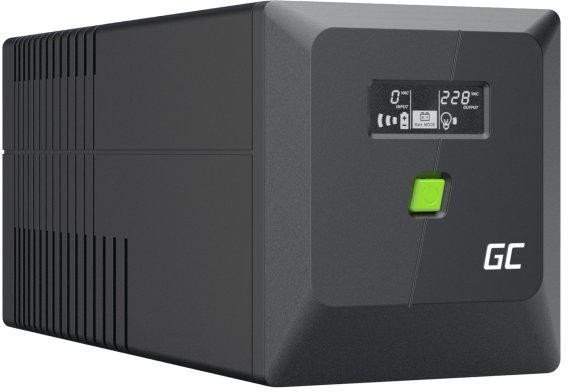 UPS ZASILACZ AWARYJNY Greencell PowerProof 1000VA 700W LCD CZYSTA SINUSOIDA