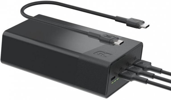 POWERBANK Greencell PowerPlay 30 30000mAh SZYBKIE ŁADOWANIE 22,5W 3x USB-C PD 1x USB-A