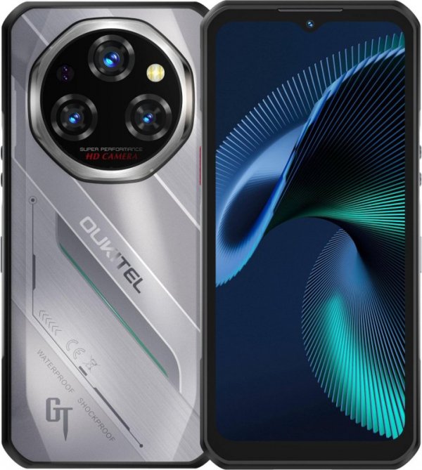 Smartfon Oukitel WP62 5G  6.58" 8/256GB 11000mAh srebrny