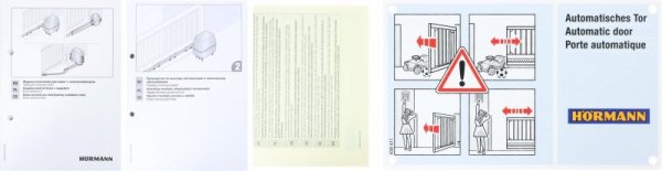Zestaw Hormann Lineamatic P 868Mhz BiSecure do 500kg bram przesuwnych