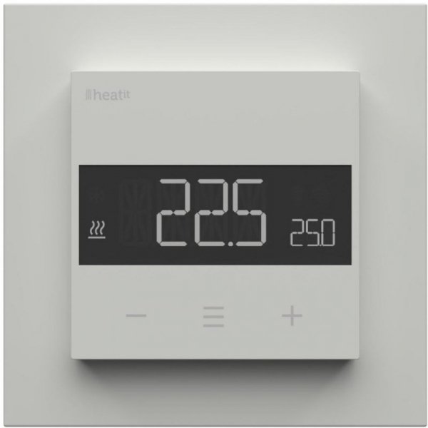 Termostat Heatit WiFi6 White RAL 9003 Wi-Fi Thermostat 3600W 16A