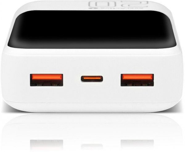 Powerbank everActive Energy Bank EB-20Q 20000 mAh 22,5 W 2x USB-A USB-C biały