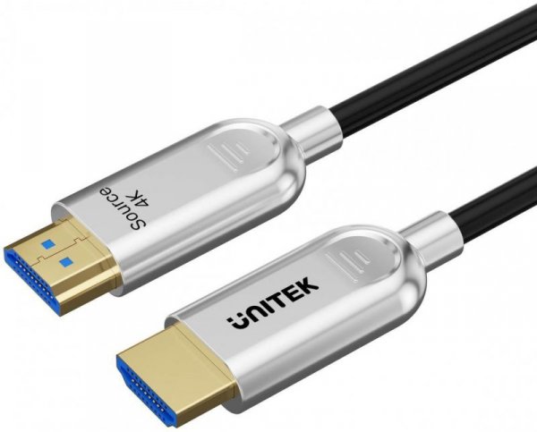Kabel HDMI Unitek optyczny 2.0 AOC 4K 60Hz 70m