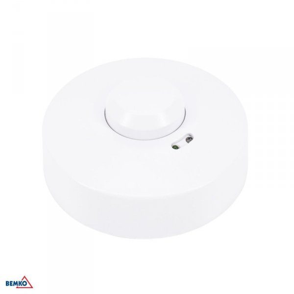 Czujnik Mikrofalowy 1200W 360* IP20 prostokątny biały