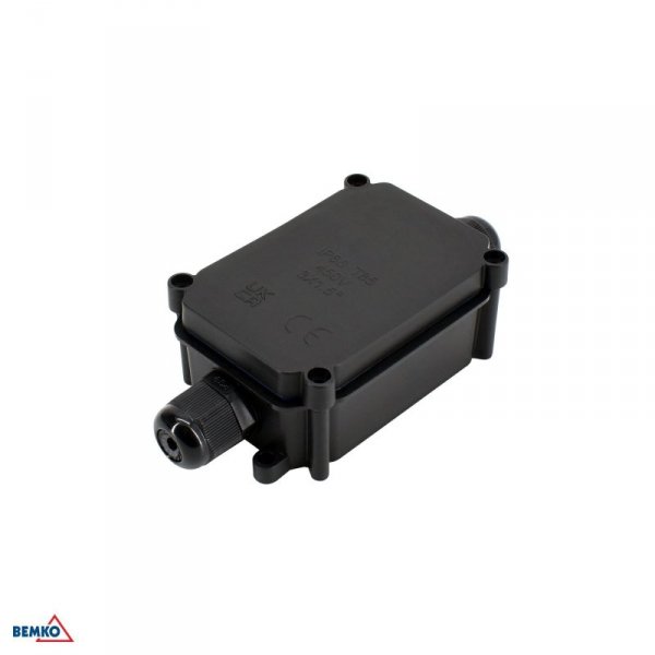 Hermetyczna puszka łączeniowa z dławicami x2 IP66