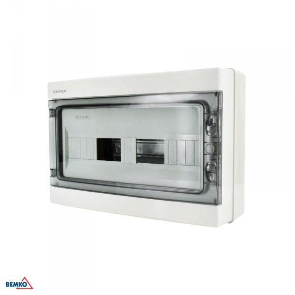 Rozdzielnica natynkowa hermetyczna IP65 ZACISKI 18N+18PE 1x18P