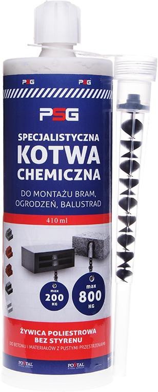 Kotwa poliestrowa PSG 71.410 410ml z mieszaczem