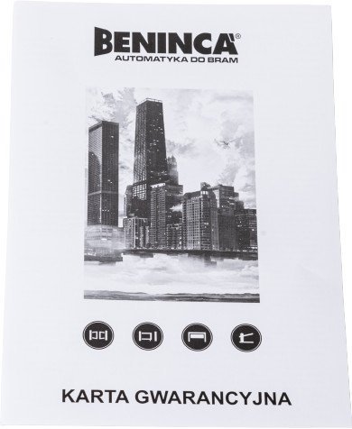 Zestaw Beninca KWOLF624.P2 24V do 600kg bram przesuwnych