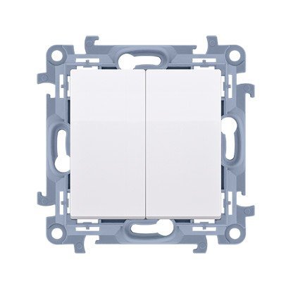 KONTAKT SIMON 10 MODUŁ BIAŁY ŁĄCZNIK SERYJNY SAMOZACISKI 10AX 250V