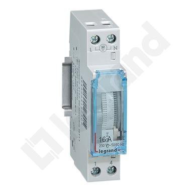 PA340 QT11 PROGRAMATOR DZIENNY KWARCOWY ANALOGOWY KROK 15MIN 16A 1P 1M 250V AC (dawne 003740)
