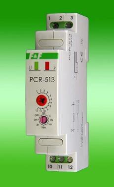 PCR-513 PRZEKAŹNIK CZASOWY REWERSYJNY 10A 1P 1M 230V AC