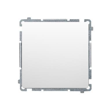 SIMON BASIC MODUŁ BIAŁY ŁĄCZNIK 1-BIEGUNOWY ZACISKI SPRĘŻYNOWE 10AX 250V