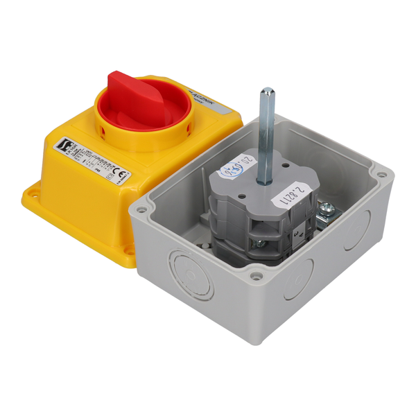 ŁK25R-2.8211OB2 25A 0-1 3P ŁĄCZNIK KRZYWKOWY 25A 3P OB IP65 NAPĘD CZARNY