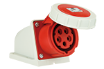 GNIAZDO SIŁOWE STAŁE  32/5 IP67 400V BEZ DŁAWIKA