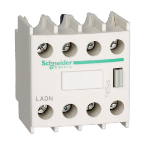 Schneider Electric Blok styków pomocniczych wyprzedzających LC1 4NC zaciski skrzynkowe, LADN04