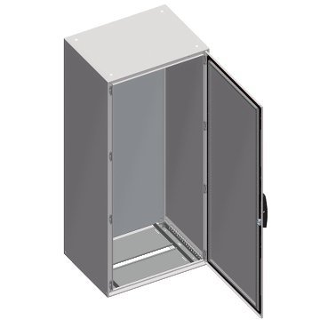 Schneider Electric Spacial Obudowa stojąca SM drzwi pełne podwójne z płytą montażową 1800x 1000x 400mm, NSYSM1810402DP