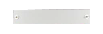 BPZ-FP-600/150-BL PŁYTA CZOŁOWA METALOWA PEŁNA 150X600