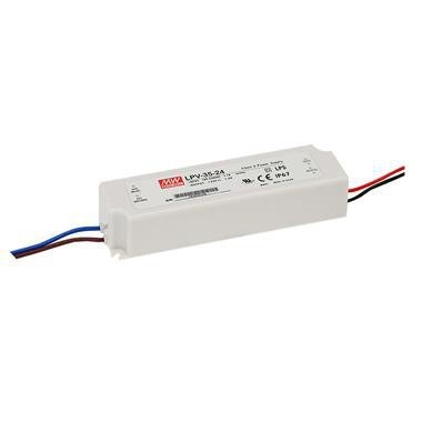 LPV ZASILACZ LED  35W 3.0A 90-264V AC / 12V DC IP67