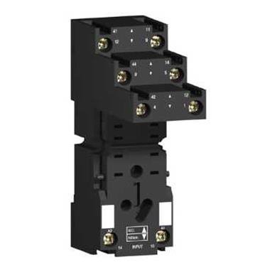 Schneider Electric Zelio Relay Gniazdo RXZ do przekaźnika RXM4, 4C/O 12A, 250V, RXZE2S114M