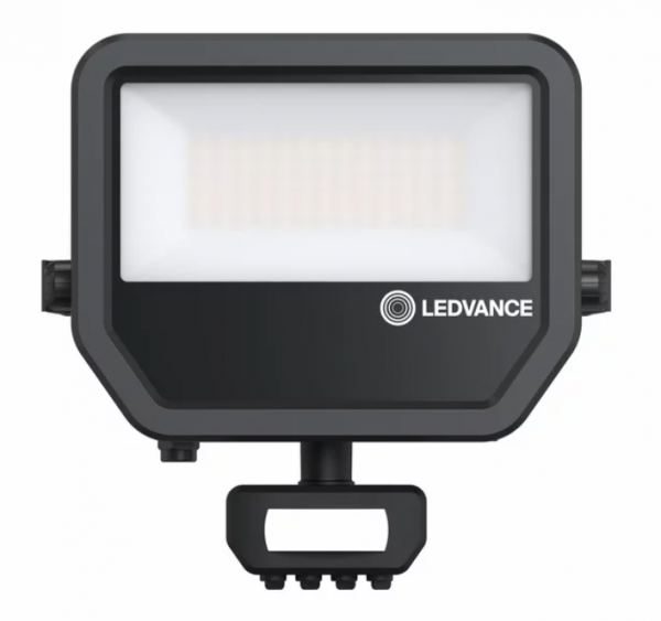 FLOODLIGHT 50 CZARNY OPRAWA NAŚWIETLACZ LED 27W/ 41W NW 4000K 4000LM/6000LM IP65 + CZUJNIK RUCHU
