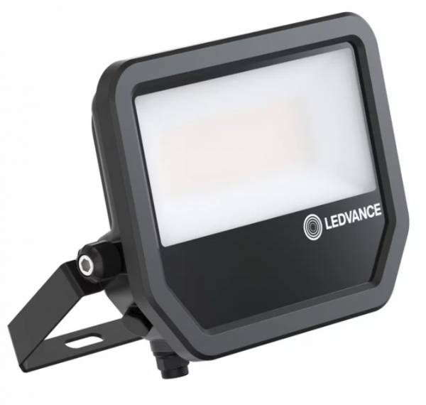 FLOODLIGHT 50 CZARNY OPRAWA NAŚWIETLACZ LED 27W/ 41W WW 3000K 3670LM/5500LM IP66 100ST AL/ SZKŁO