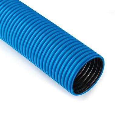 QRK 75-6 NIEBIESKI RURA OSŁONOWA KARBOWANA DWUWARSTWOWA ZIEMNA FI75/61 450N/5CM (6 MB)