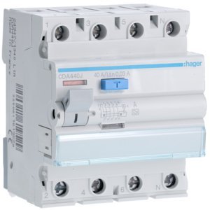 CDA440J 40A/ 30MA/A WYŁĄCZNIK RÓŻNICOWY 40A 4P 4M 30MA A 6KA