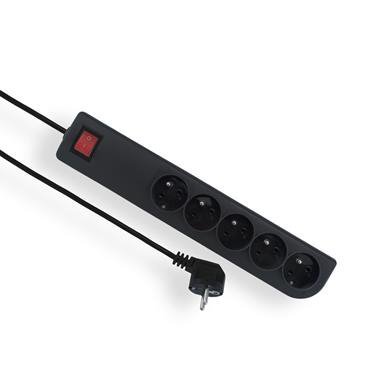 PSF3-505-2 FILTR PRZECIWPRZEPIĘCIOWY 5X Z/U OKRĄGŁY KĄTOWA 5.0M OMY 3X1.0 WYŁĄCZNIK PODŚW CZARNY
