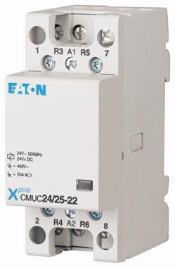 CMUC24/25-40 STYCZNIK MODUŁOWY 25A 4Z 2M 24V AC/DC