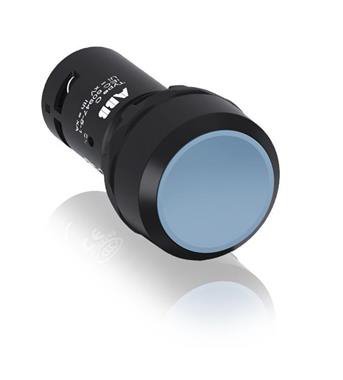 CP1-10L-10 PRZYCISK Z SAMOPOWROTEM KRYTY WKLĘSŁY 1Z NIEBIESKI
