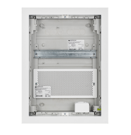 MSF RP ROZDZIELNIA PLASTIKOWA MULTIMEDIALNA PT 28M 2X 12M Z PŁYTĄ IP30 478X358X94 DRZWI METAL BIAŁY