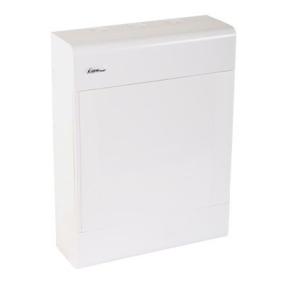 SRN-24/B ROZDZIELNIA PLASTIKOWA NT 24M 2X 12M N+PE IP40 397X298X95 DRZWI PEŁNE BIAŁY