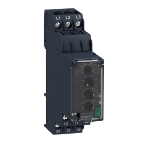 Schneider Electric Zelio Control Przekaźnik kontroli 3 fazowy, 304 576V AC, styk 2C/O 8A, RM22TR33