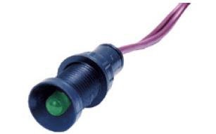 KLP 5G/230V LAMPKA SYGNALIZACYJNA 5MM 230V AC/DC IP20 ZIELONY