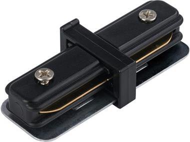 PROFILE CONNECTOR CZARNY ŁĄCZNIK PROSTY IP20 TWORZYWO SZTUCZNE PC/ STAL
