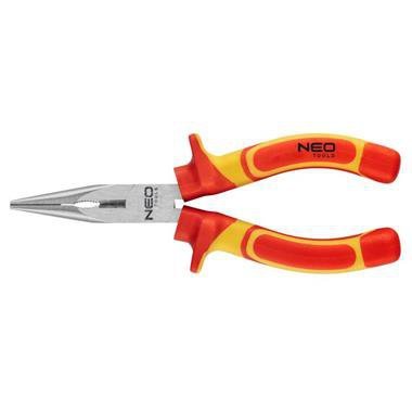 SZCZYPCE WYDŁUŻONE PROSTE 180 MM 1000V, CRV, POLEROWANE NEO