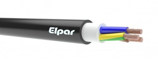 N2XH-J  5X 10 ŻO RE CZARNY KABEL BEZHALOGENOWY DRUT 0.6/1KV KL.1 B2CA BĘBEN