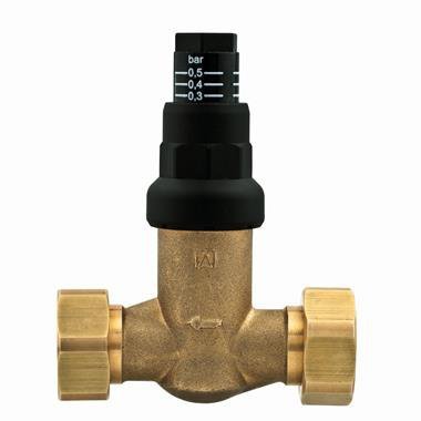 ZAWÓR UPUSTOWY RÓŻNICY CIŚNIEŃ DU Z NASTAWĄ, PROSTY, 0,1÷0,5 BAR, GW G3/4&quot;