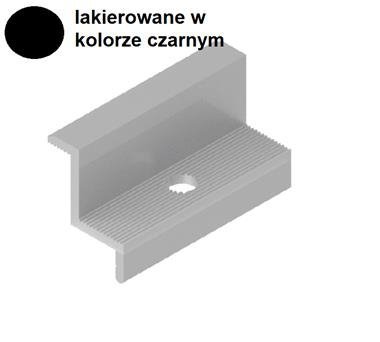 LZ32c BOCZNY UCHWYT PANELU PV CZARNY 32MM