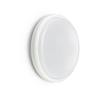 WL070V BIAŁY OPRAWA PLAFON LED OKRĄGŁY 17W NW 4000K 1700LM IP65 IK08 FI285 LED17S PSU II WH PC