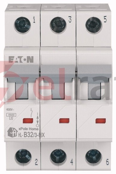 Wyłącznik nadprądowy 3P B 32A 6kA AC xPole Home HN-B32/3 194884