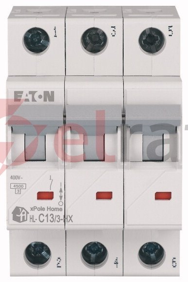 Wyłącznik nadprądowy 3P C 13A 6kA AC xPole Home HN-C13/3 194890